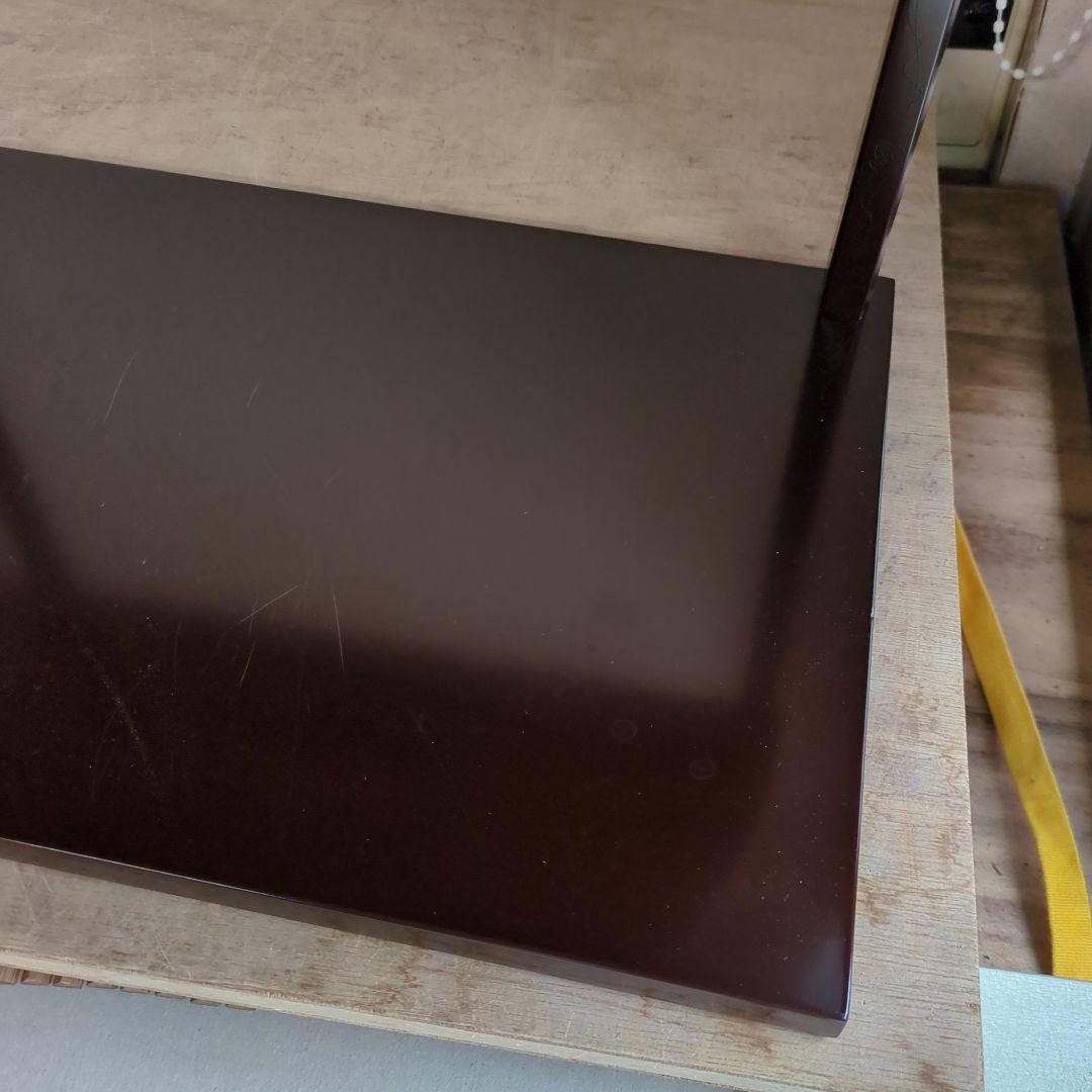 誰が袖棚 裏千家 淡々斎好み写し 木製 うるし溜塗 茶道具 組み立て式 紙箱