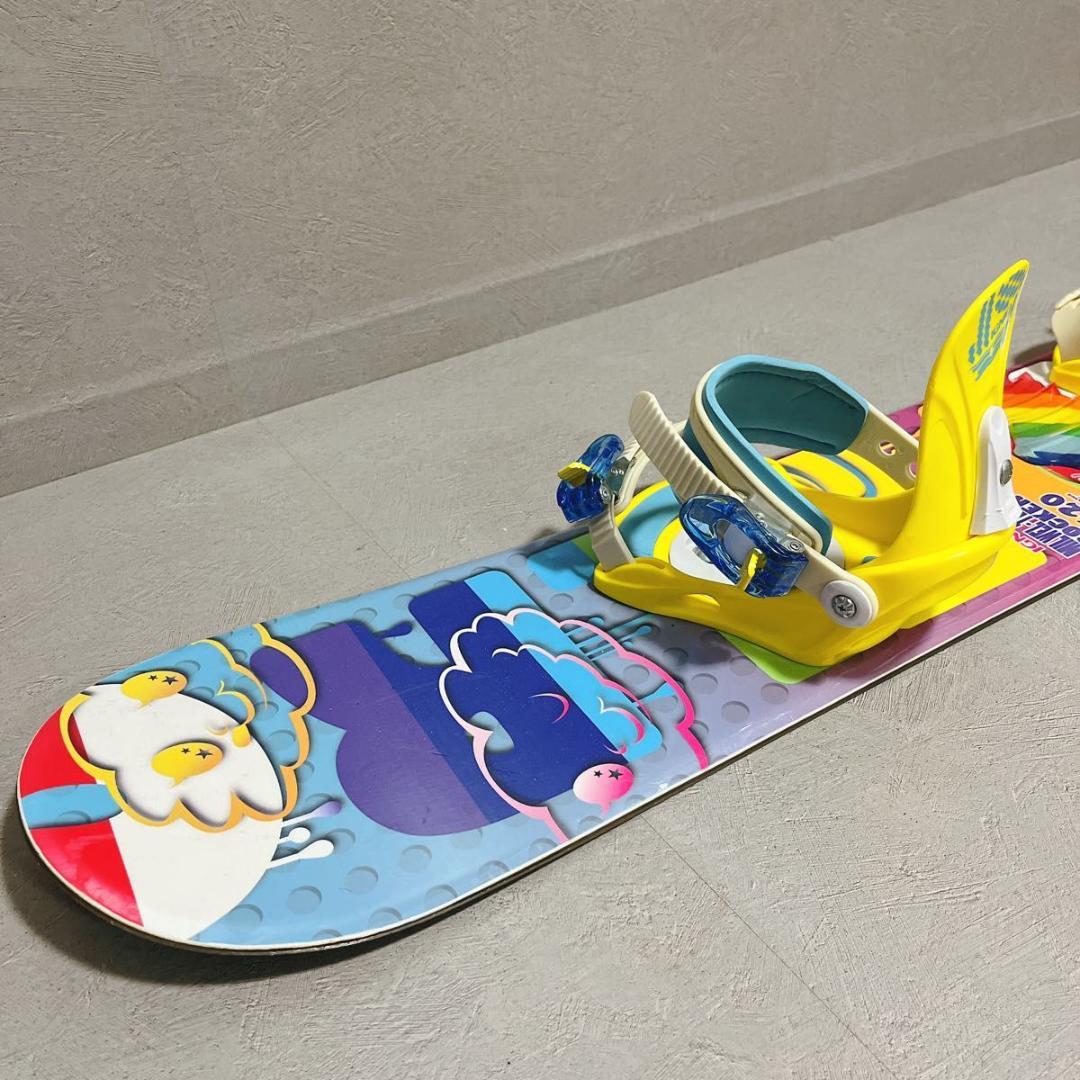 IGNIO 120cm スノーボード ボード キッズ ジュニア ビンディング