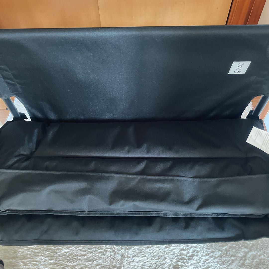 K_s0213様リクエスト品】DOD グッドラックソファ CS2-500 ブラッ