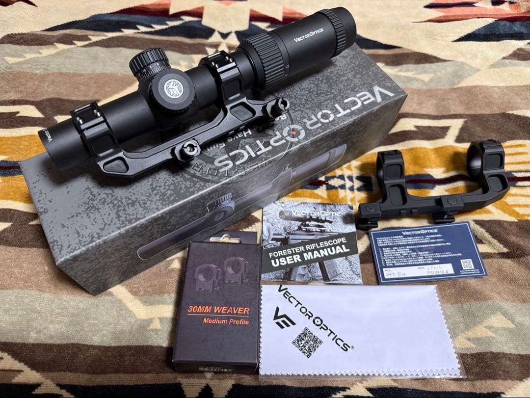 Vector Optics Forester 1-5×24 GenII