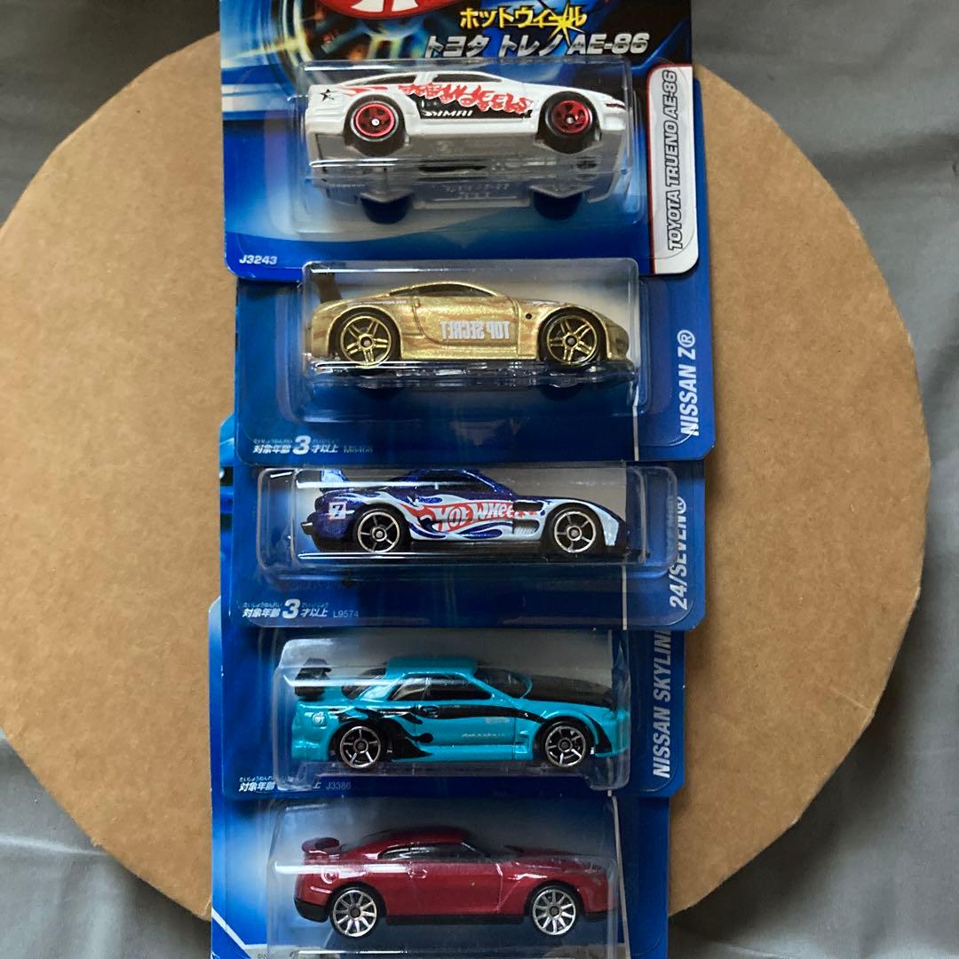 HOT WHEELS 日本車5台セット