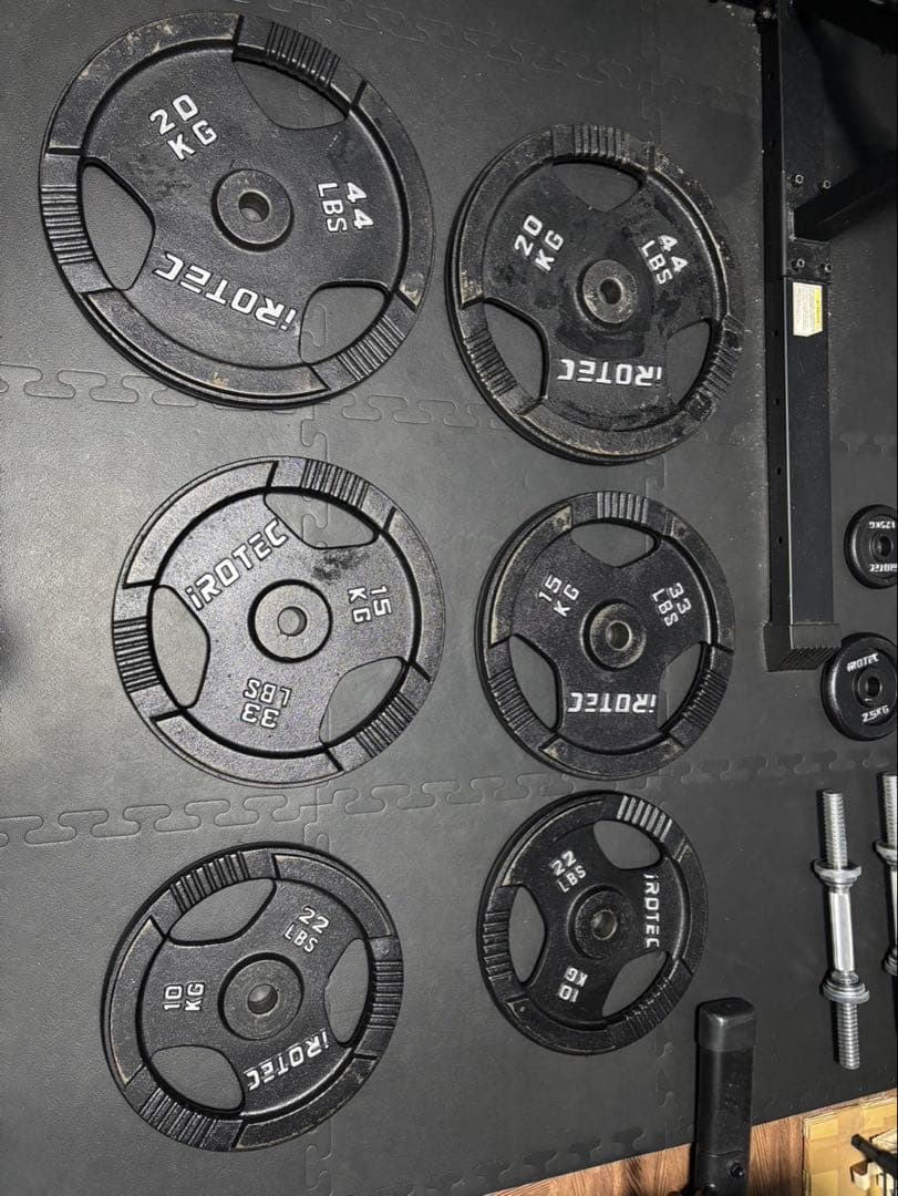 アイロテック　バーベル　140kgセット　筋トレ