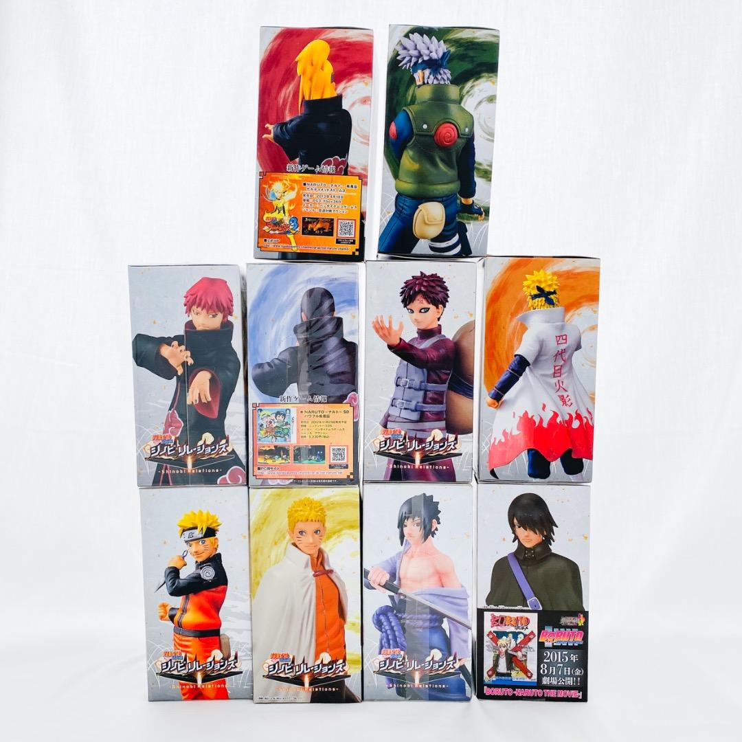 ＊未開封＊ NARUTO DXF シノビリレーションズフィギュア 10体セットD