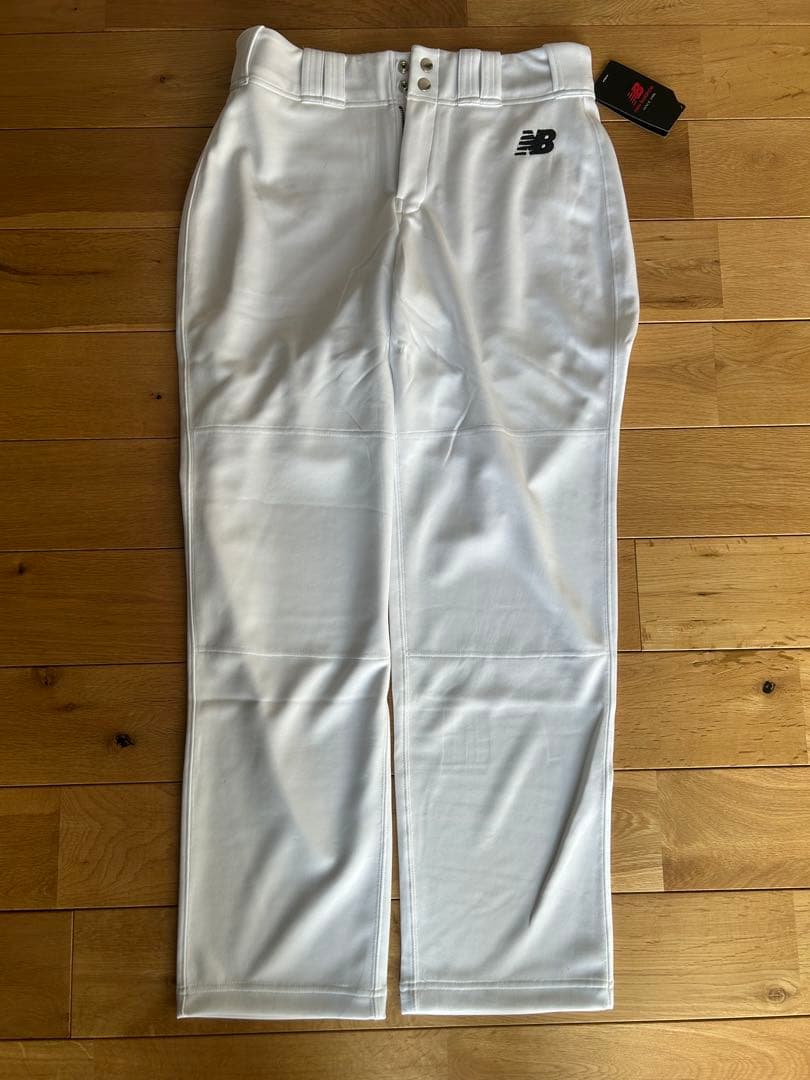 【新品未使用】ニューバランス 野球 ユニフォームパンツ ロング ホワイト
