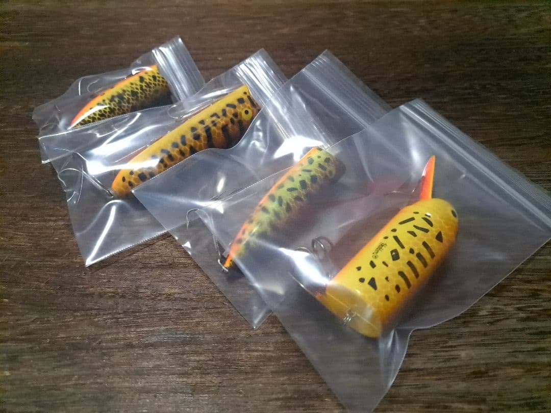 ヘドン　BRS　茶スイカ　ラッキー　チャガー　バド　4個セット