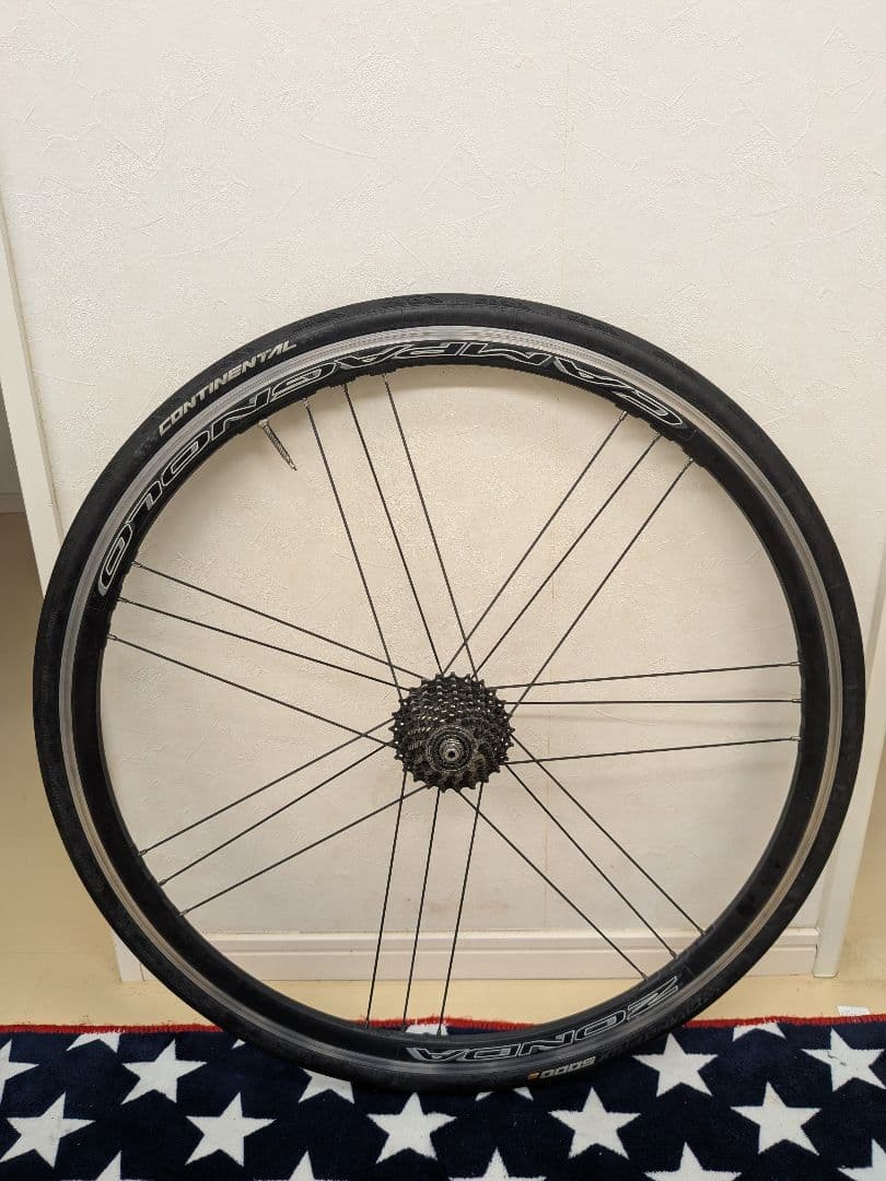 Campagnolo ZONDA c17 前後 スプロケット付き gp5000