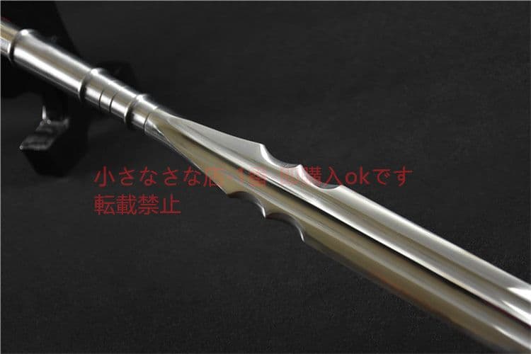 シルバー竜胆亮シルバー銃金 古兵器 武具 刀装具 日本刀 模造刀