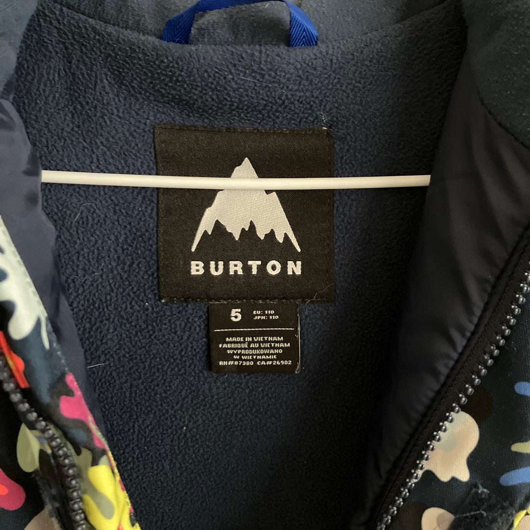 Burton スノーウェア　5歳　つなぎ　男児　女児　バードン　110