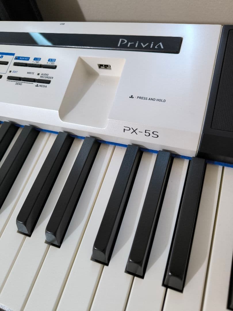 Privia PX-5S 88鍵盤CASIOプリヴィア カシオ電子ピアノ象牙鍵盤