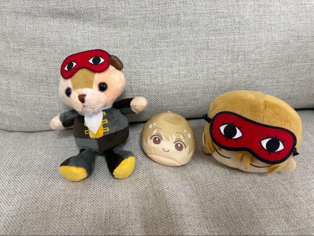 【銀魂】沖田総悟 ぬいぐるみセット（特大・完結編・大銀魂展・おまんじゅう）