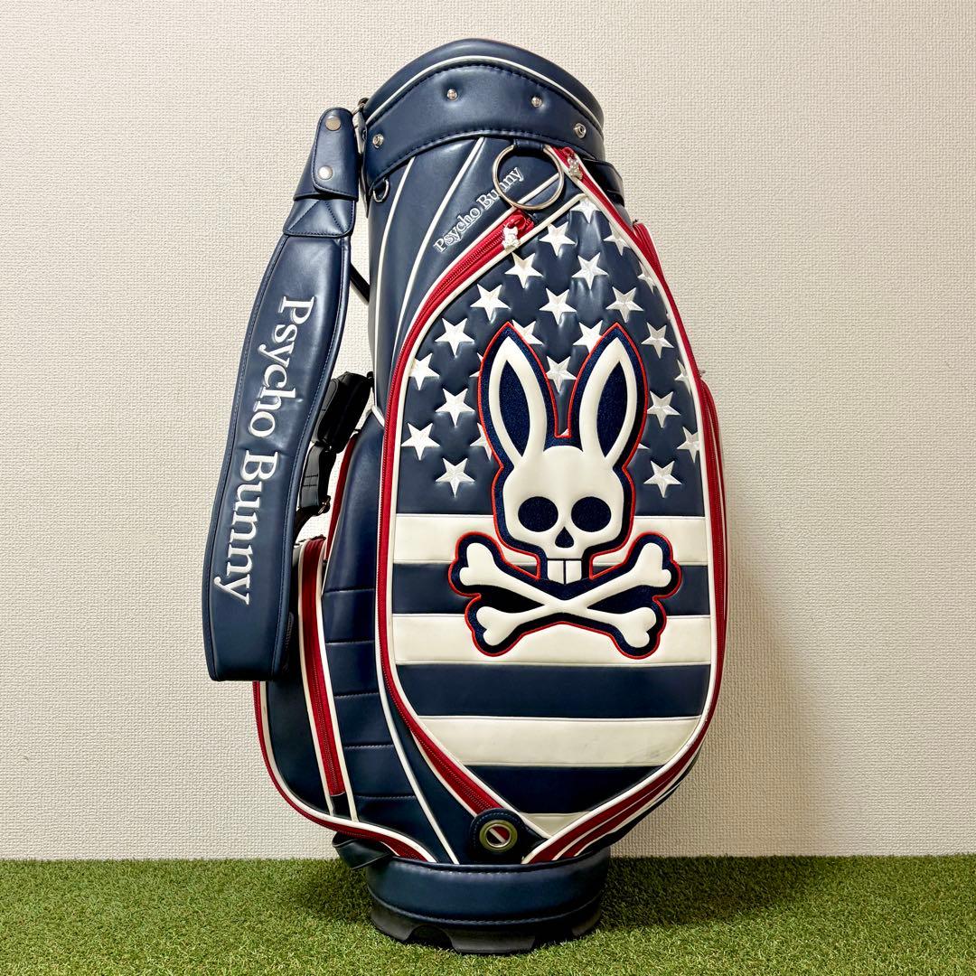 美品｜Psycho Bunnyサイコバニー　キャディバッグ