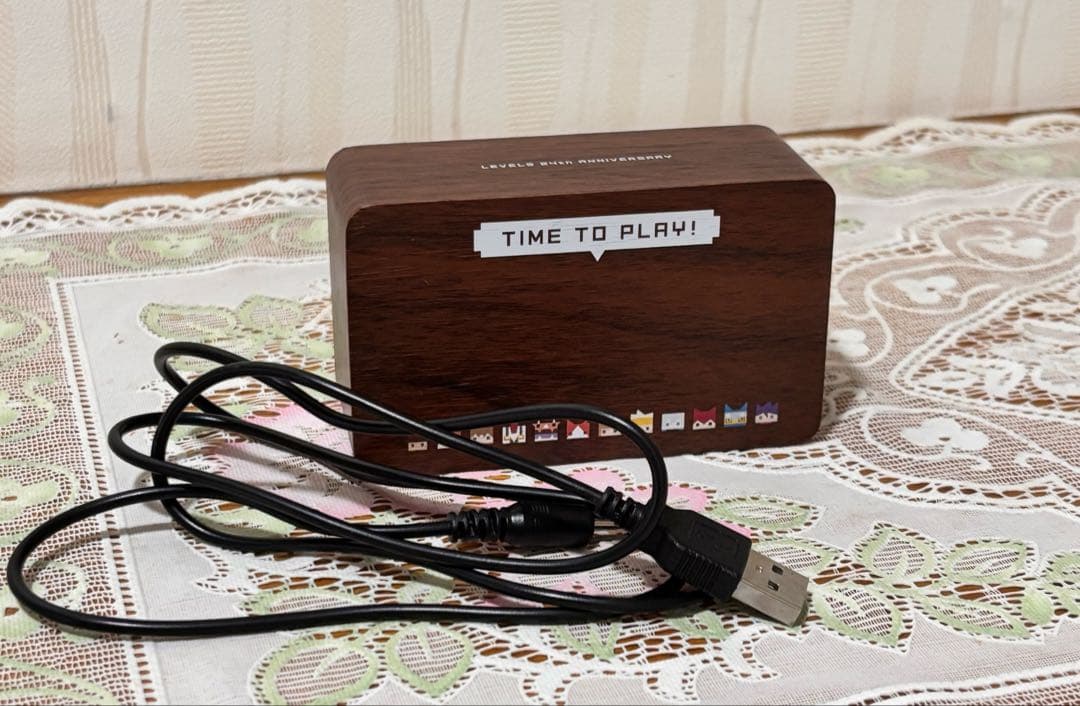 【非売品】レベルファイブ24周年記念　ミニデジタル時計