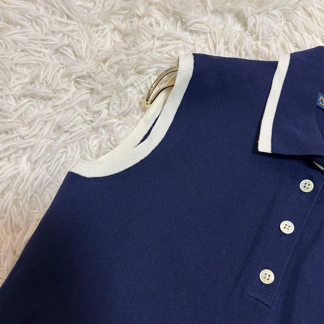 ［美品］POLO GOLF RALPH LAUREN ワンピース ネイビー XS