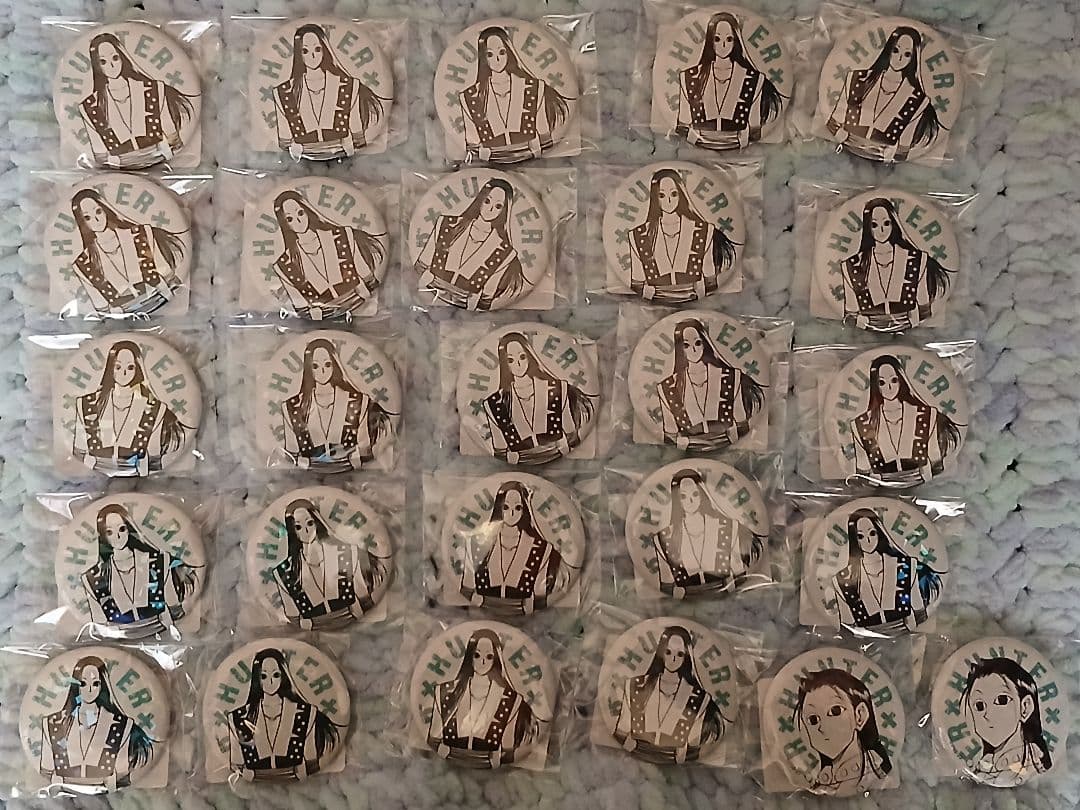 hunter×hunter イルミ オールスター 缶バッジ