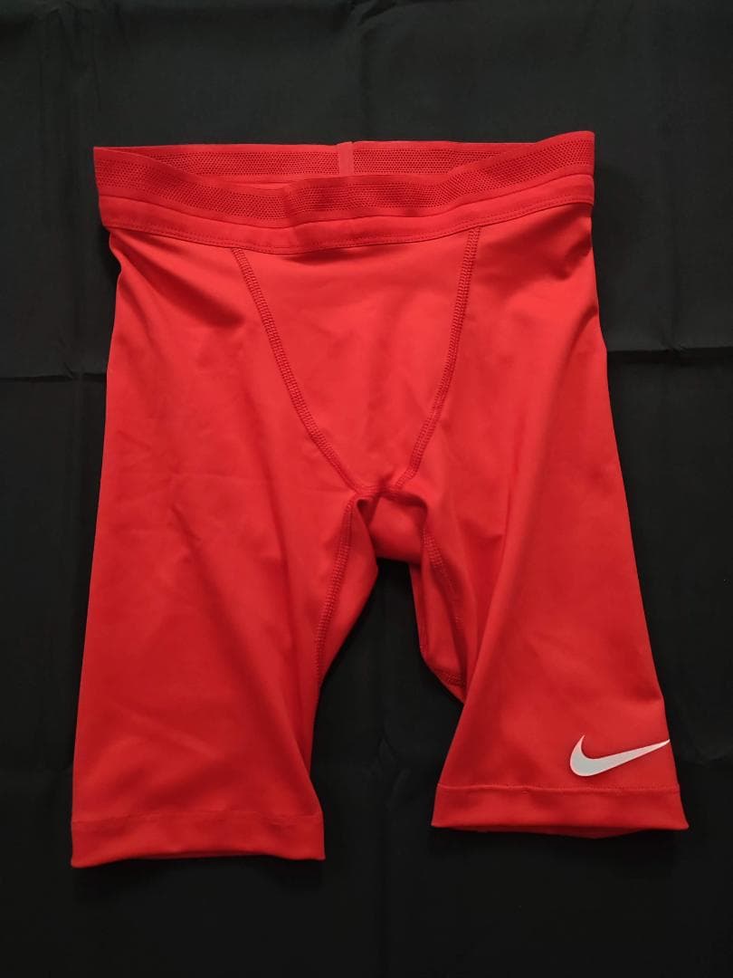 NIKE Pro Elite ハーフタイツ 赤 レッドカラー