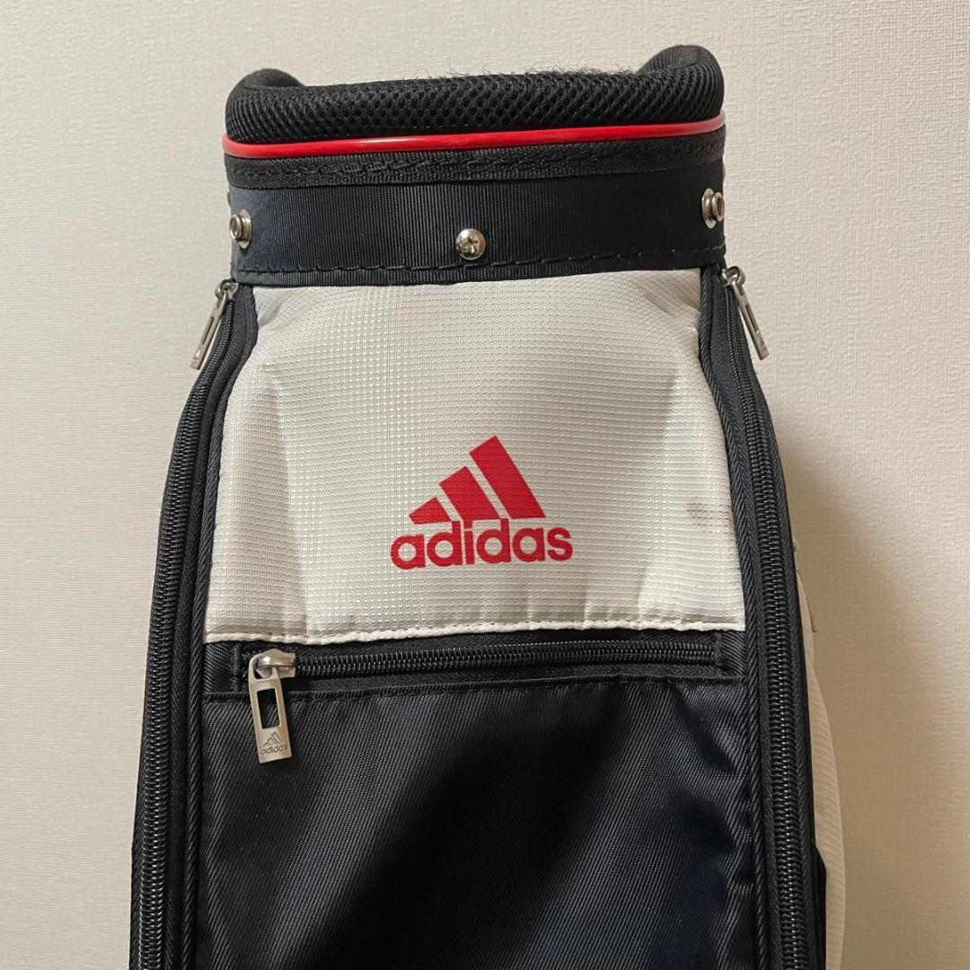 adidas アディダス キャディバッグ ゴルフバッグ ナイロン 軽量