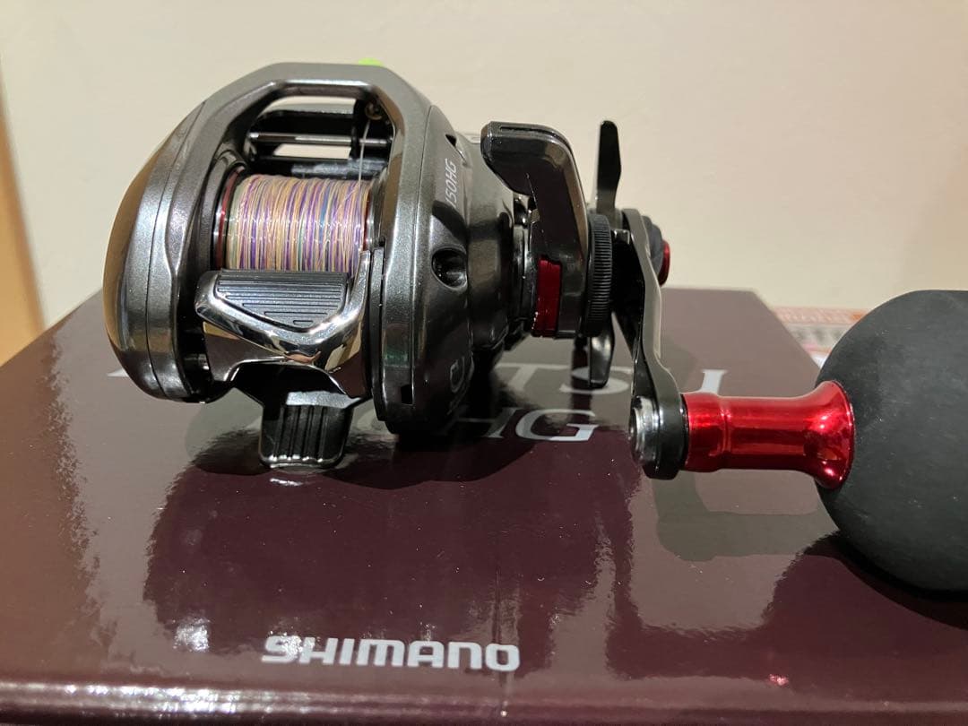 【美品・おまけ付】シマノ(SHIMANO) リールエンゲツ 2021 150HG
