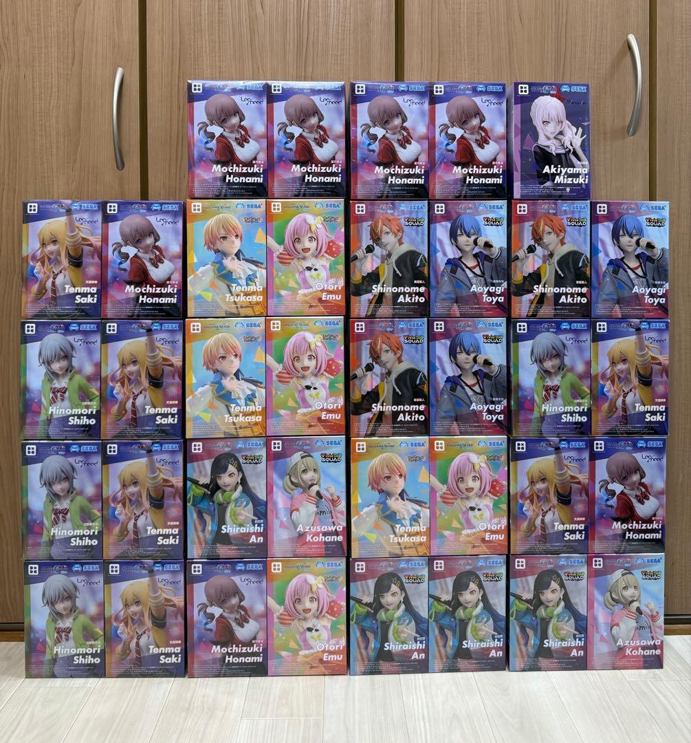 初音ミク　プロセカ　Desktop Decorate　フィギュア　37個