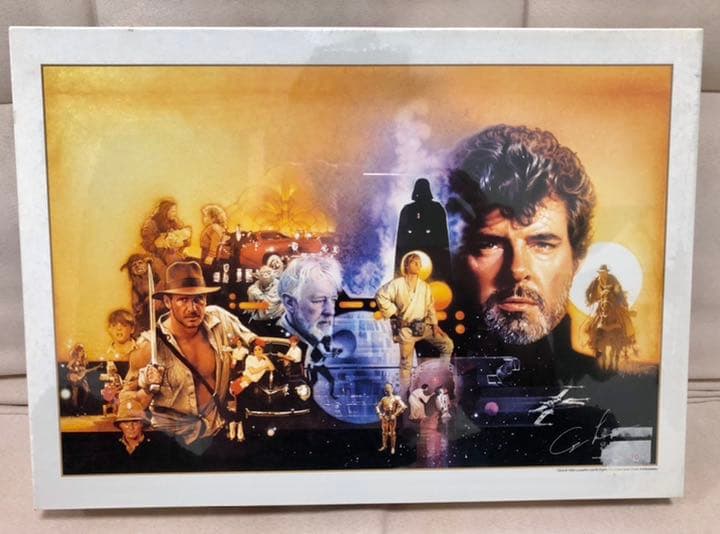 スターウォーズ　インディージョーンズ　パズル　絵図　1000ピース