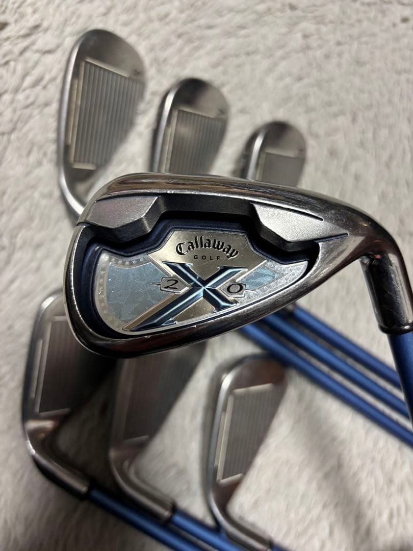 レディース　キャロウェイ　X-20アイアンセット　L