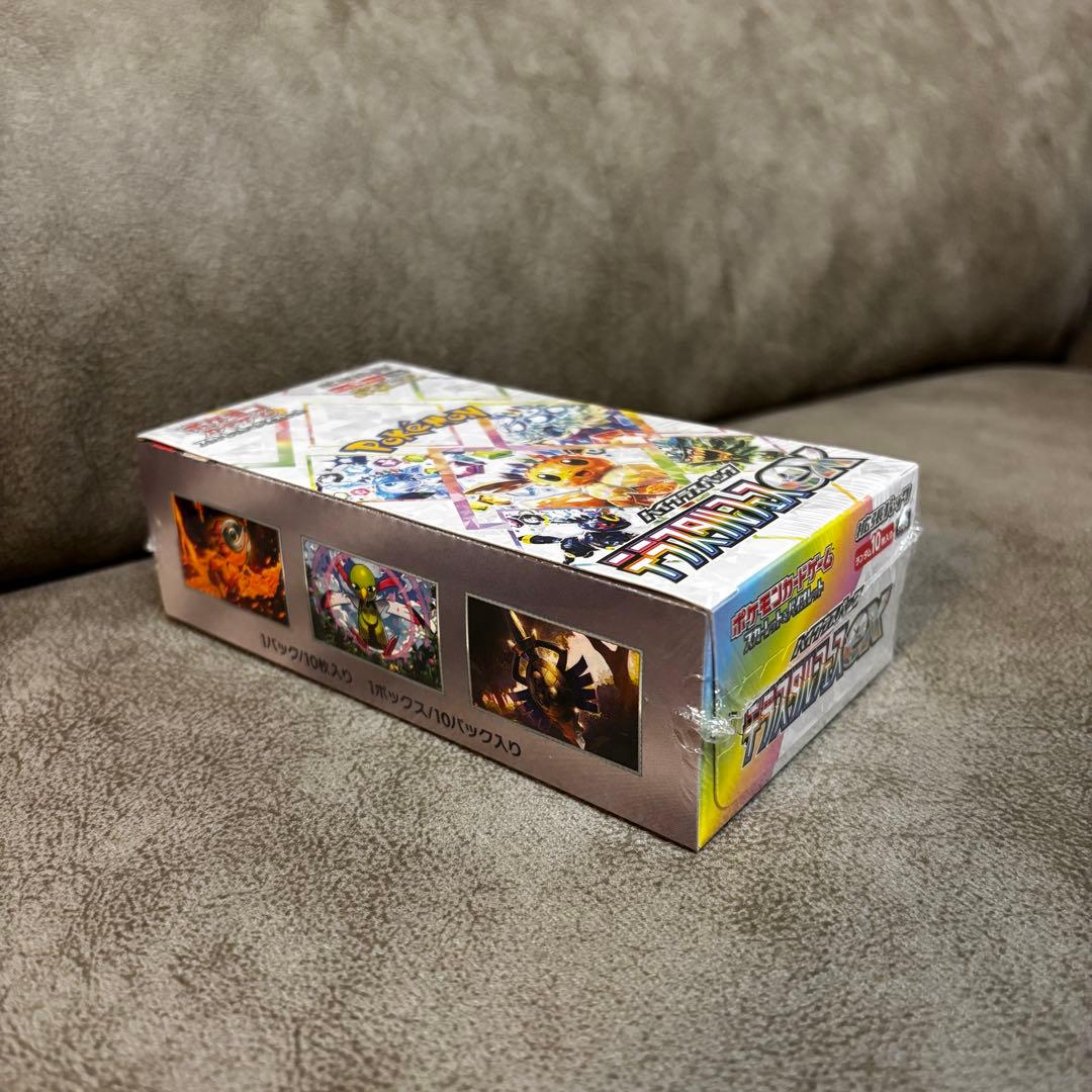ポケモンカード　SV8a テラスタルフェスex シュリンク付き 1BOX