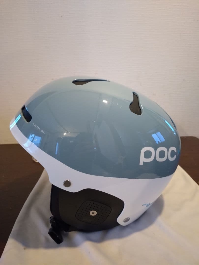 POC ヘルメット グレー/ホワイト artic sl spin helmet