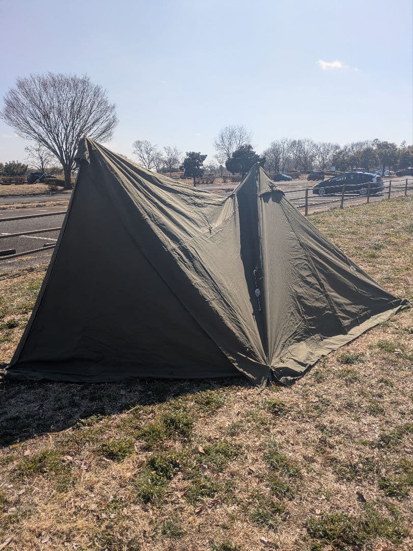 BUNDOK ソロティピー1tc＋フロントウォール＋純正二股ポール