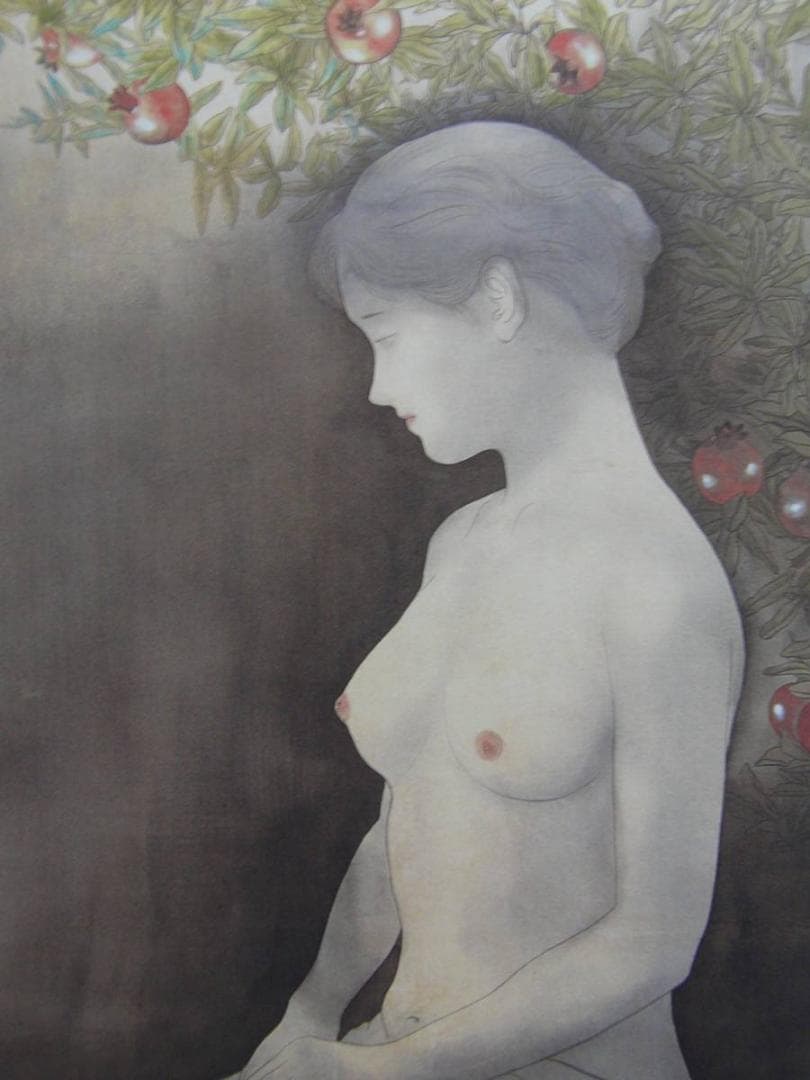 吉川優、【夢】、希少画集より、状態良好、新品高級額装付