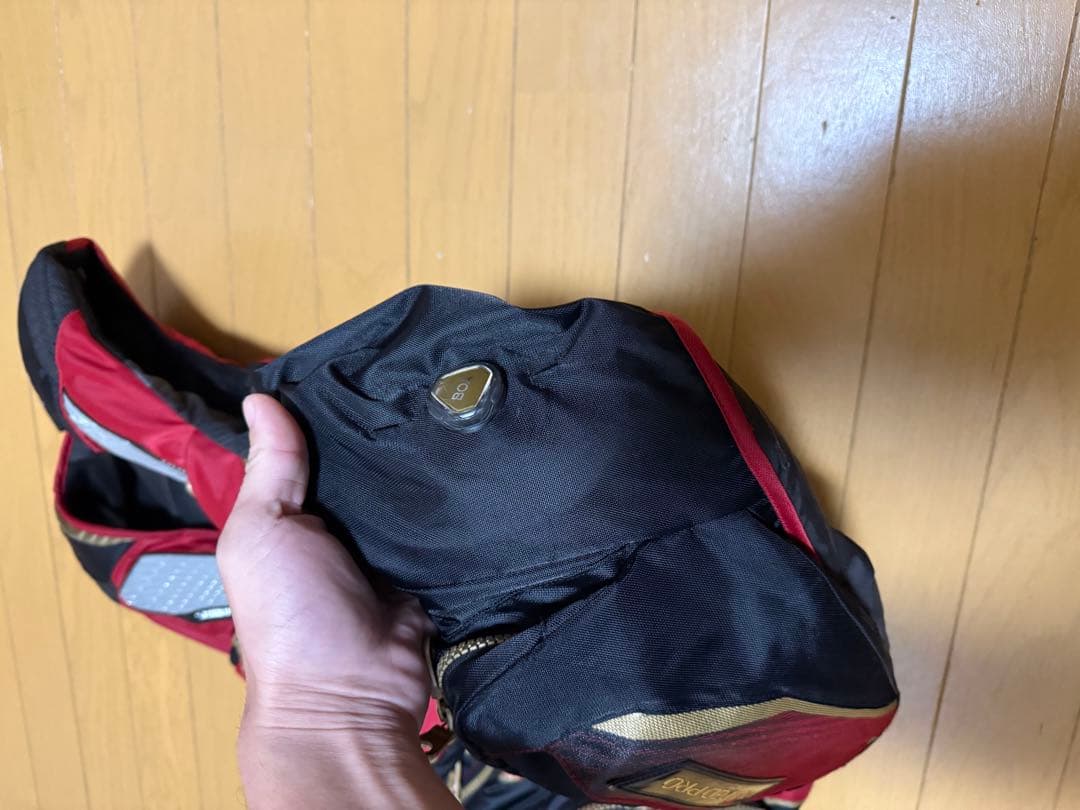 SHIMANO ライフジャケット 赤黒