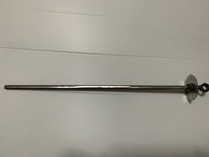 自作ガス切断用　定規（円）