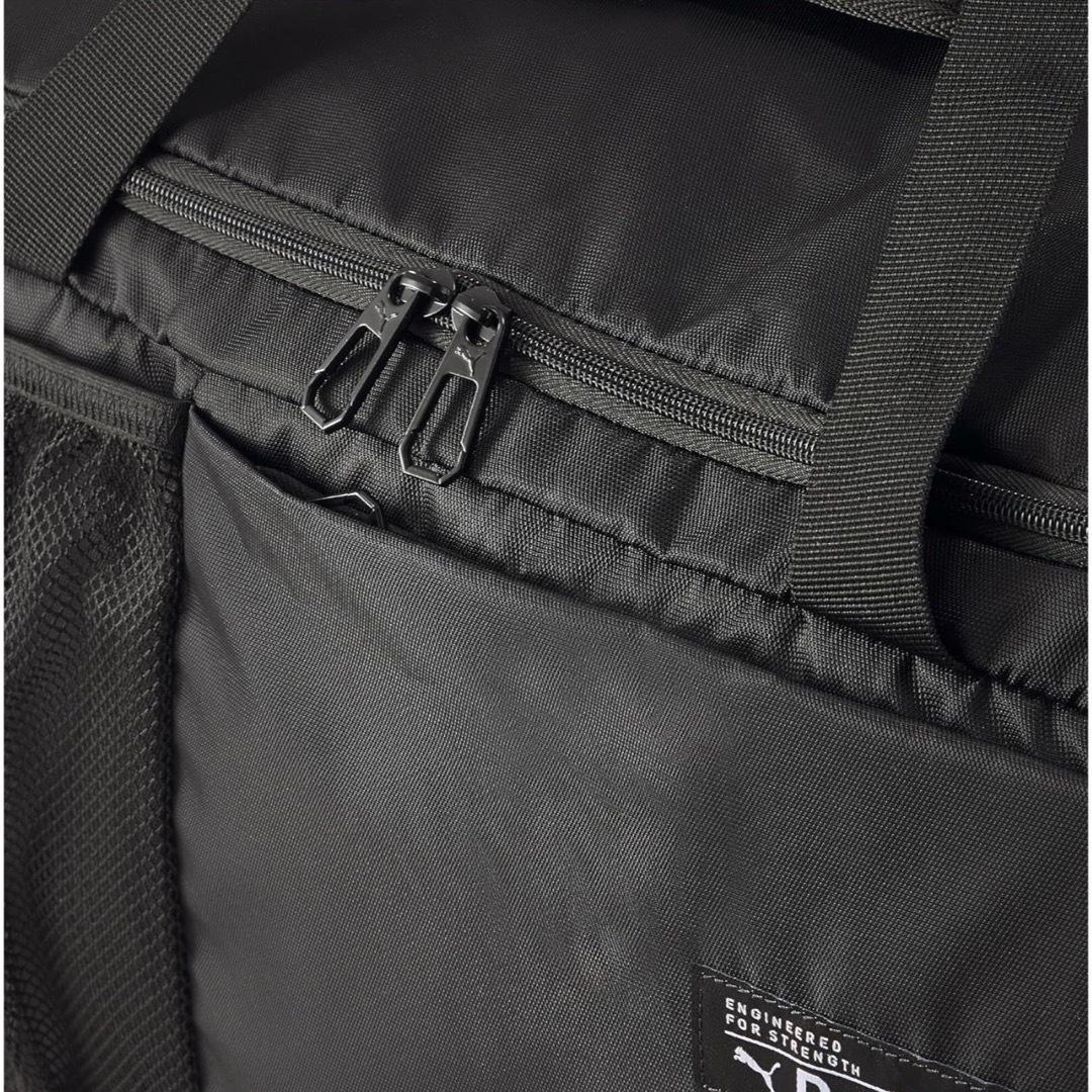 プーマ　新品　ボストン バッグ　トレーニング スポーツ M シューズ ブラック