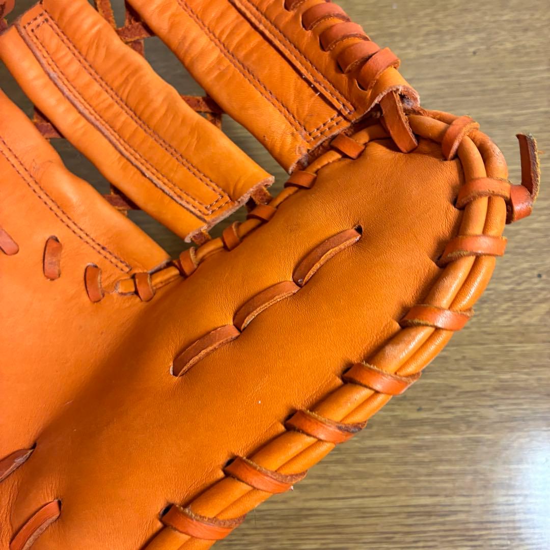 ミズノ ガチ 一般軟式 ファーストミット 左投げ 極美品 一部汚れあり