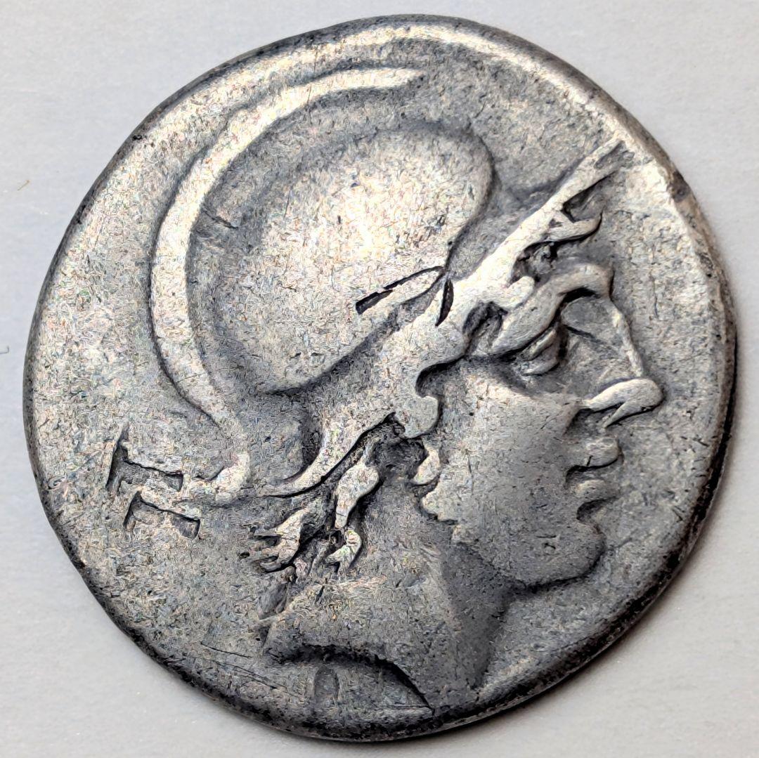 TKC018 ブルータスの「ガリア戦争のトランペット」デナリウス