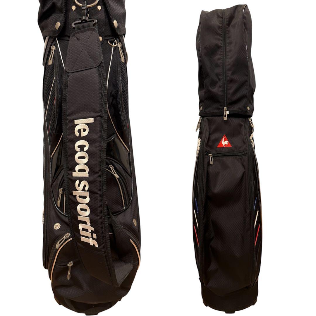 ルコックスポルティフ ゴルフ キャディバッグ【ブラック】