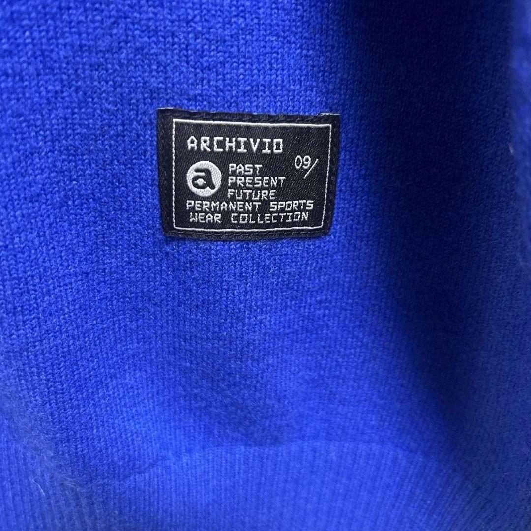 archivio ⭐️青 ニットセーター サイズ48