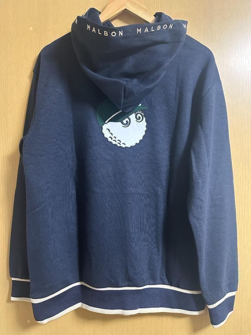 ネイビー色XL マルボンゴルフ パーカー メンズウェア パーカー 長袖 トップス