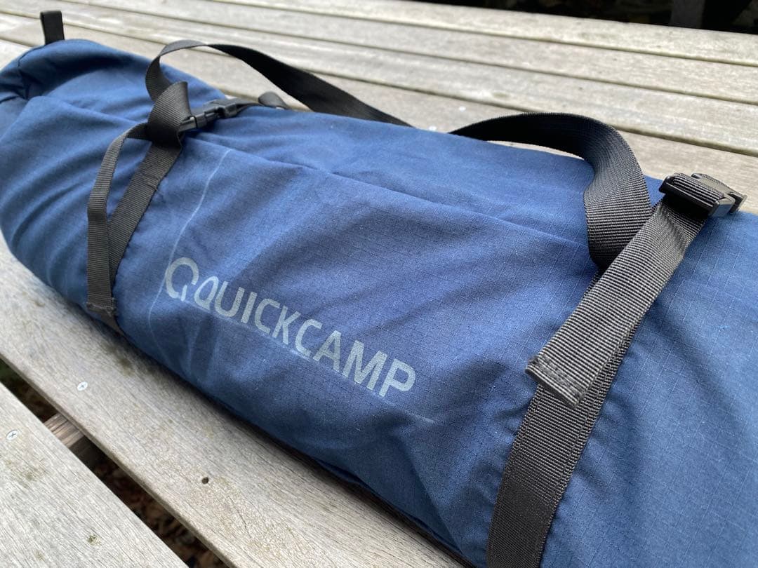 クイックキャンプ　QC-TCRT400 レクタタープ　廃盤品　ネイビー