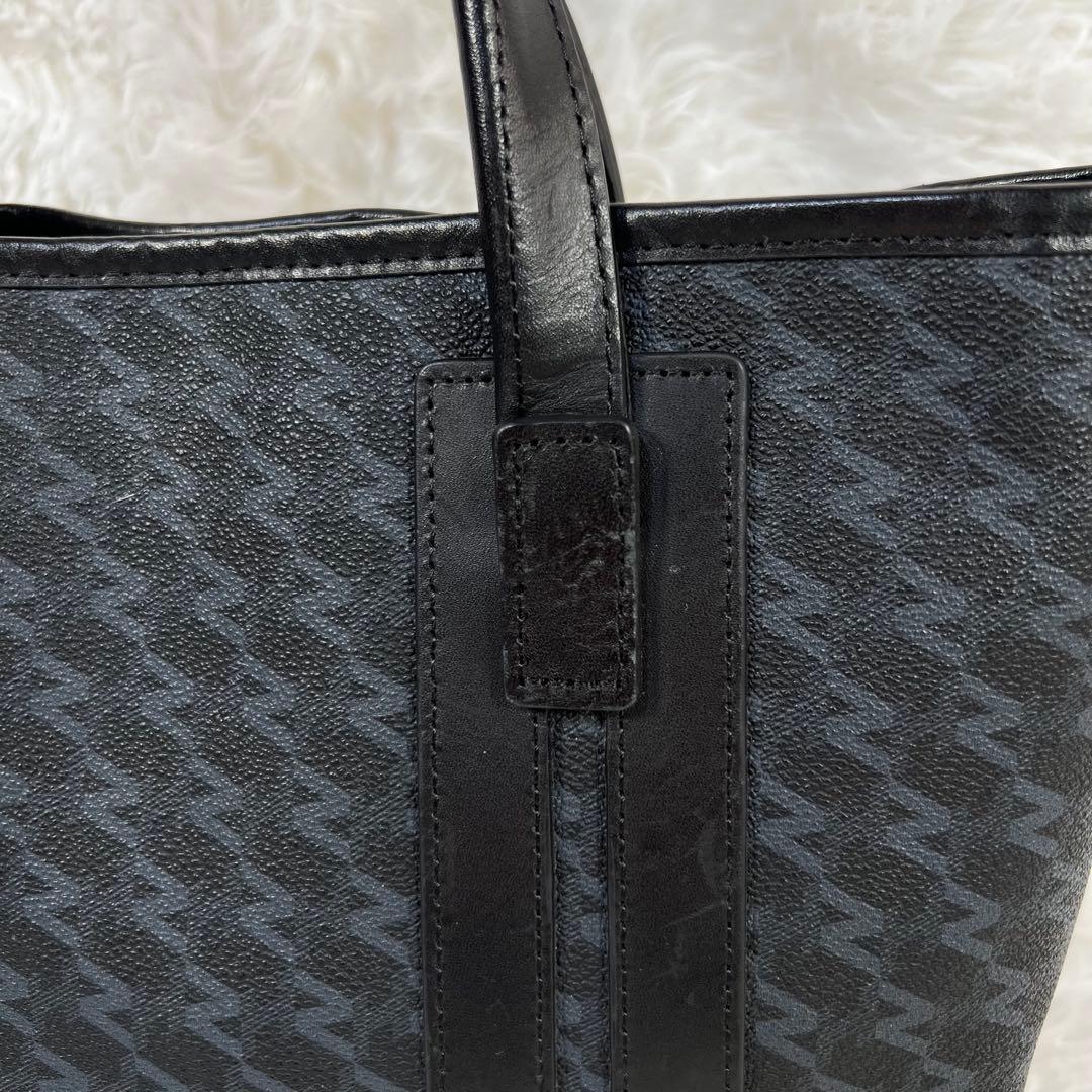 ゼロハリバートン カートバッグ トートバッグ モノグラム PVC 黒 現行