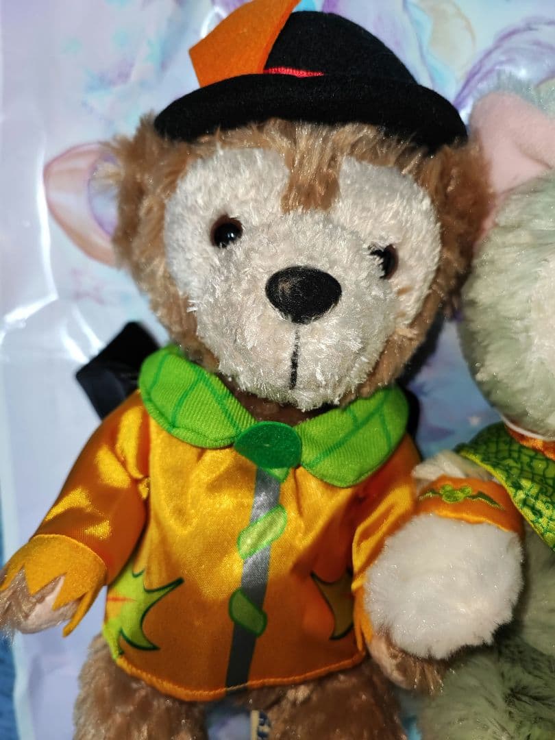 香港ディズニー ハロウィン ダッフィー シェリーメイ ジェラトーニ セット