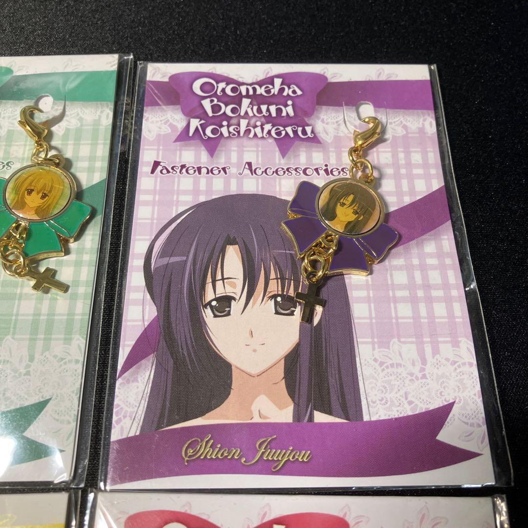 ファスナーアクセサリー　4種類セット　未開封品 「乙女はお姉さまに恋してる」