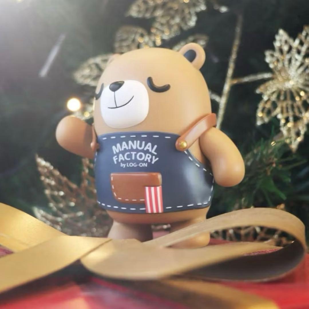 香港LOG-ON マニュアルファクトリーベア Soft Vinyl