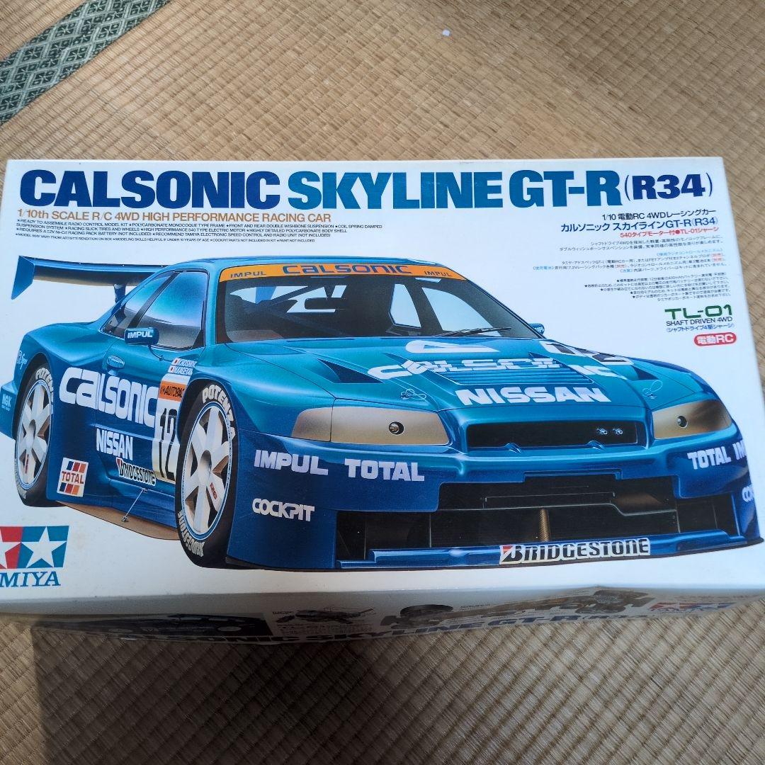 【TL−01】Calsonic Skyline GT-R (R34) 1/10