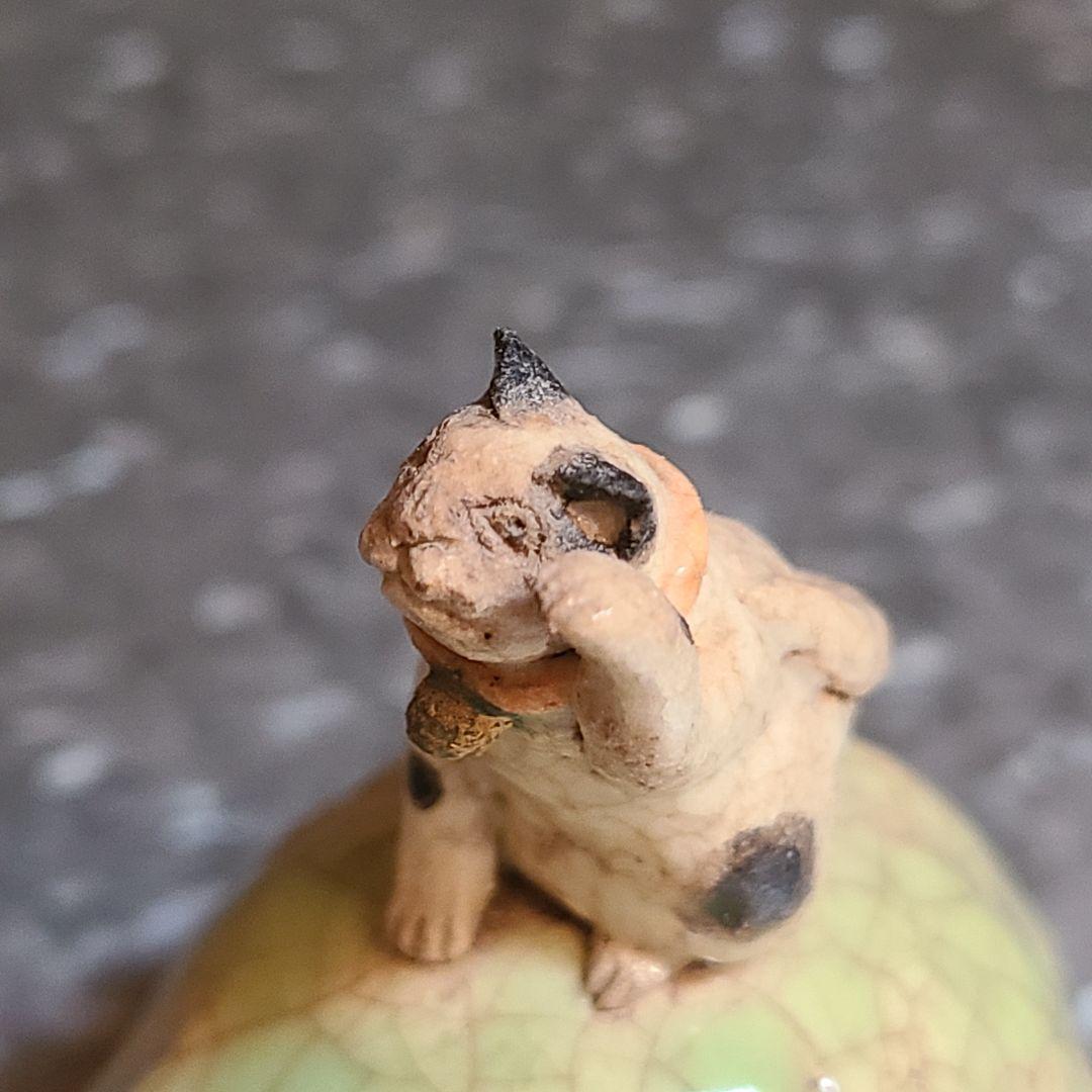 陶芸家 相場るい児　蛙　招き猫　水滴　現代アート