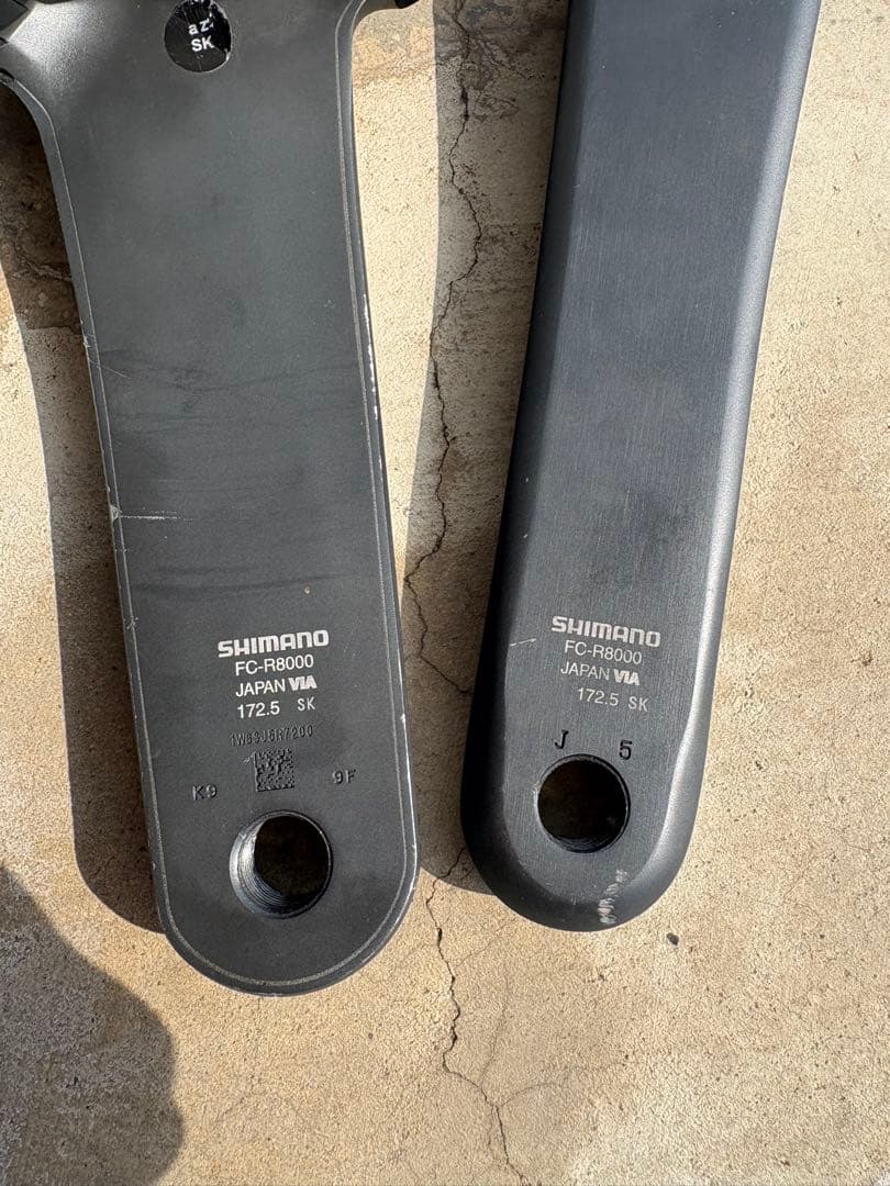 シマノ　アルテグラ　r8000 172.5 11s