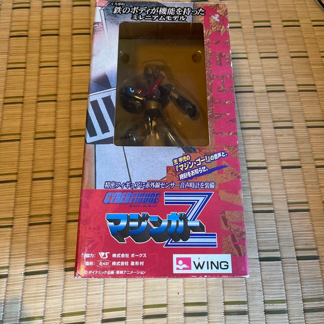 マジンガーZフィギュア スピーカー付き フィギャー部約16cm 台座時計6cm