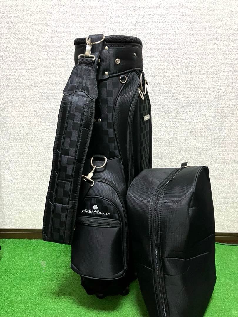 Auld classic キャスター付きキャディバッグ　美品