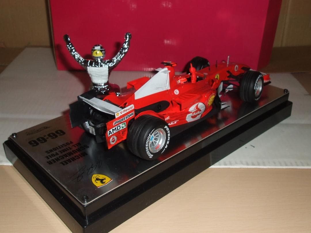 難　フェラーリ　F１　２４８　シューマッハ　サンマリノGP　特別限定品　1／18