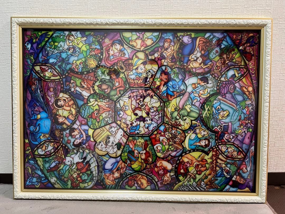 ディズニーステンドグラス風ジグソーパズル1000ピース