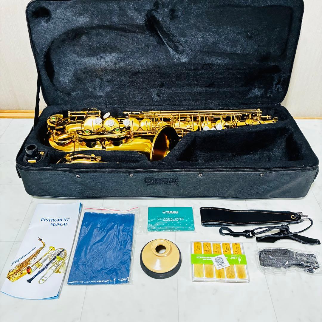 【極美品】アルトサックス 管楽器 マウスピース ネック ケース