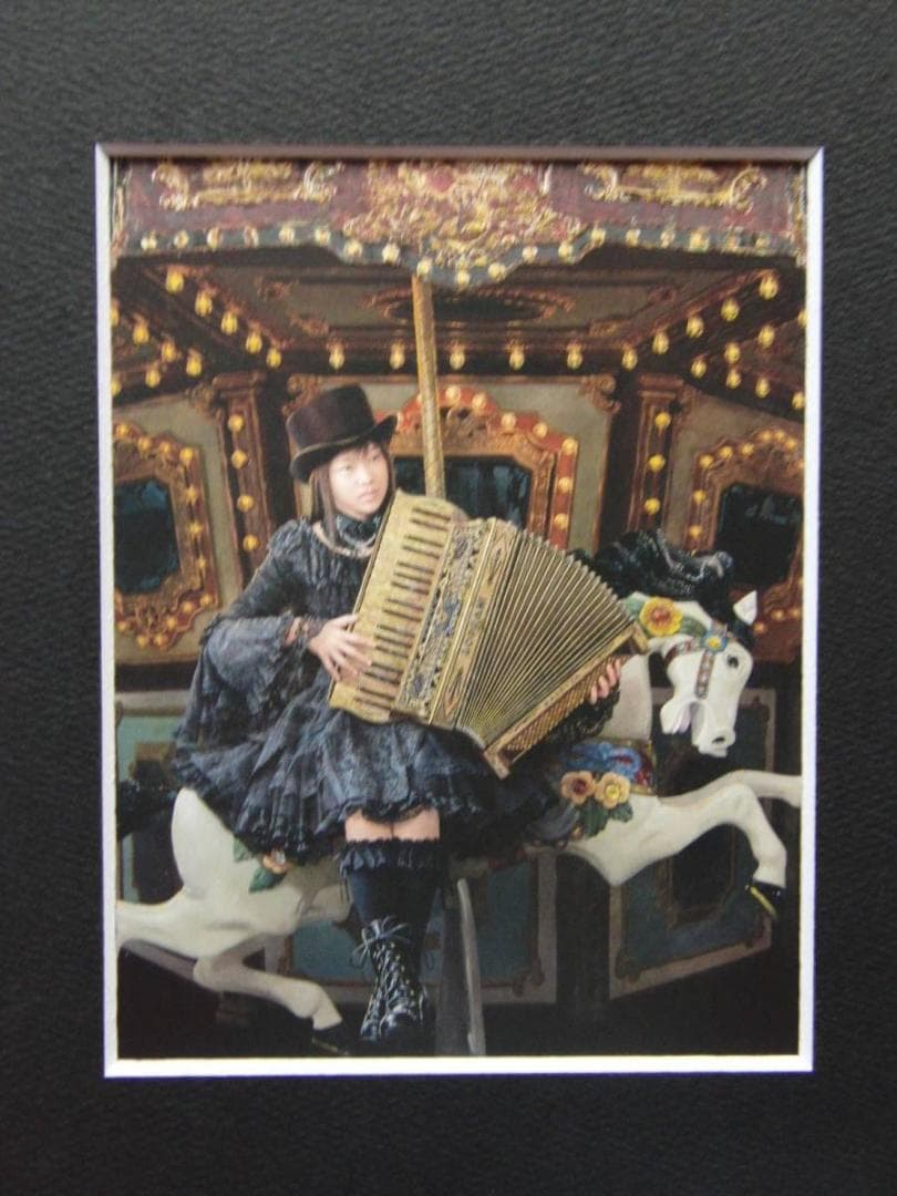 平澤 篤、「Carousel」、希少な額装用画集より、新品高級額装付、状態良好